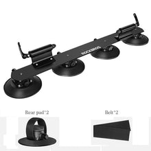 Load image into Gallery viewer, Suction Cup Car Roof-Top Bicycle Rack