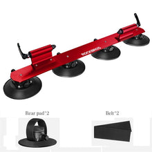 Load image into Gallery viewer, Suction Cup Car Roof-Top Bicycle Rack